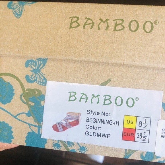 Bamboo Gold Beginning Gladiador Sandals Women’s Sz. 8.5 - Picture 10 of 10